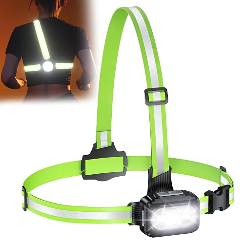 Viccux 500LM High-Visibility Running Lights for Runners