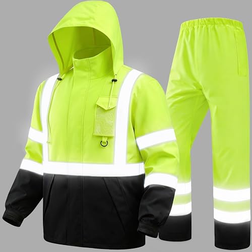vitagear Hi Vis Class 3 Safety Rain