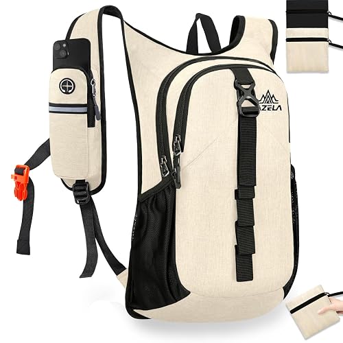 VOBUYING 15L Small Hiking Backpack Foldable Ultralight