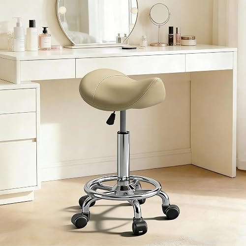 Walktory Saddle Stool with Ring Pedal