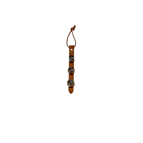 Warner Arctic Sleigh Bells Decorative Leather Strap