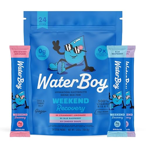 Waterboy Weekend Recovery Water & Hydration