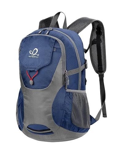WATERFLY Lightweight Packable Hiking Backpack: 30L Foldable