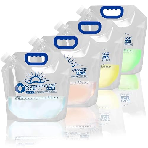 WaterStorageCube Premium Collapsible Water Container Bag