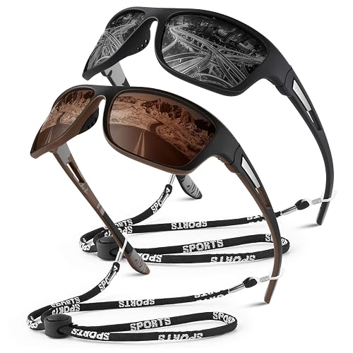 WEAROYO Polarized Sports Sunglasses for Men Women