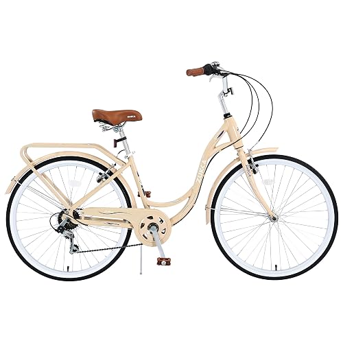 WEEROCK 24 Inch Adult Bike Ladies Cruiser