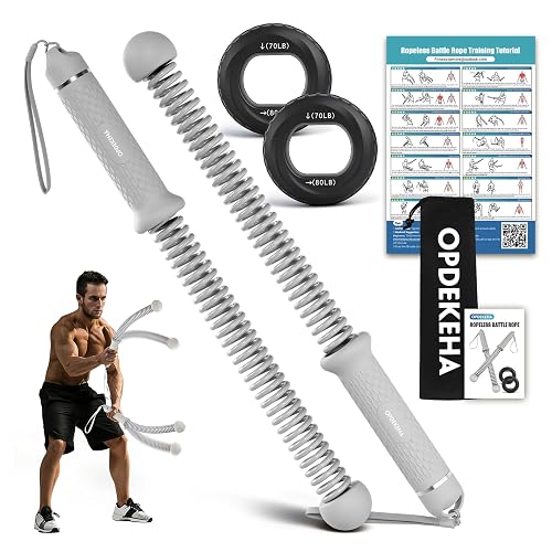 Weighted Ropeless Battle Ropes for Home Gym