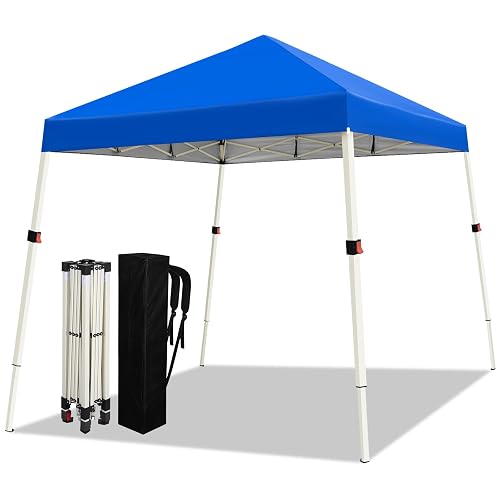 WEIZE 10x10 Slant Legs Pop Up Canopy