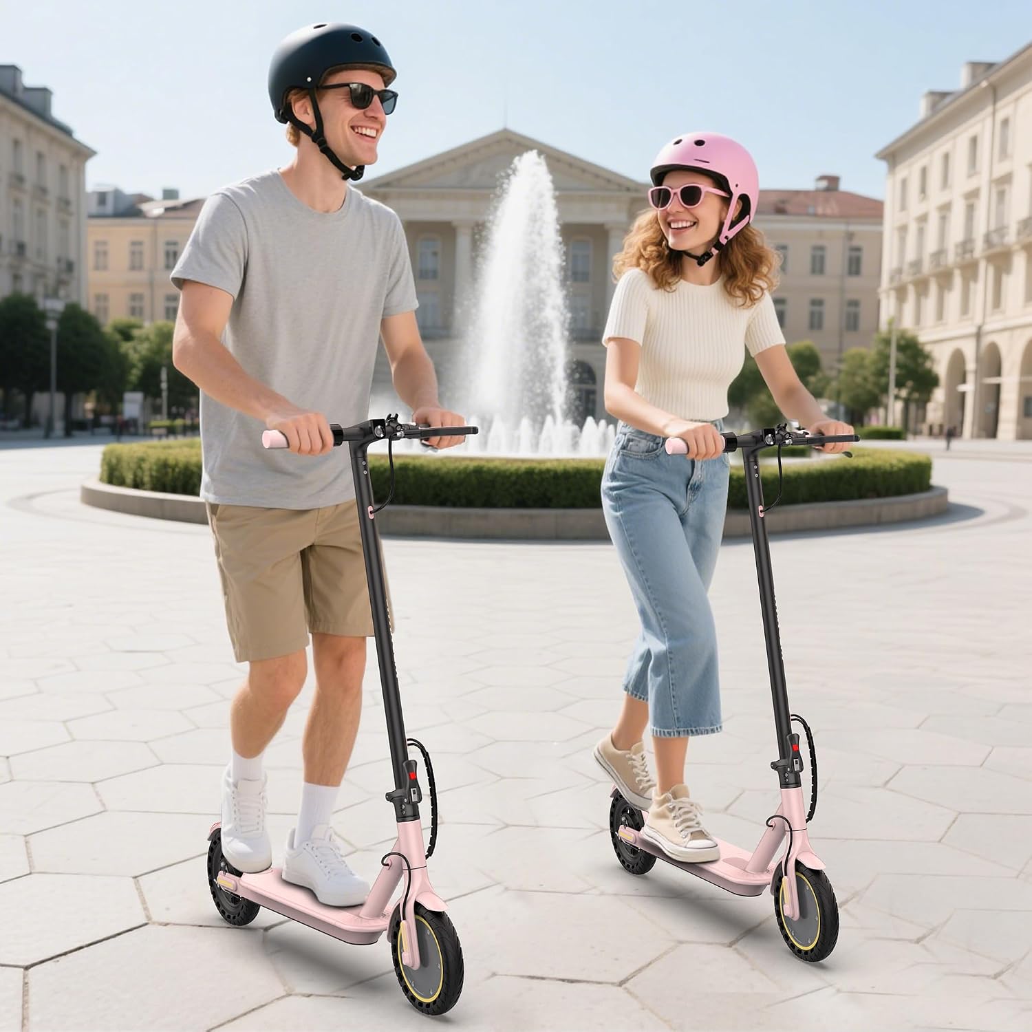 WERHY foldable electric scooter compact design for teens and students