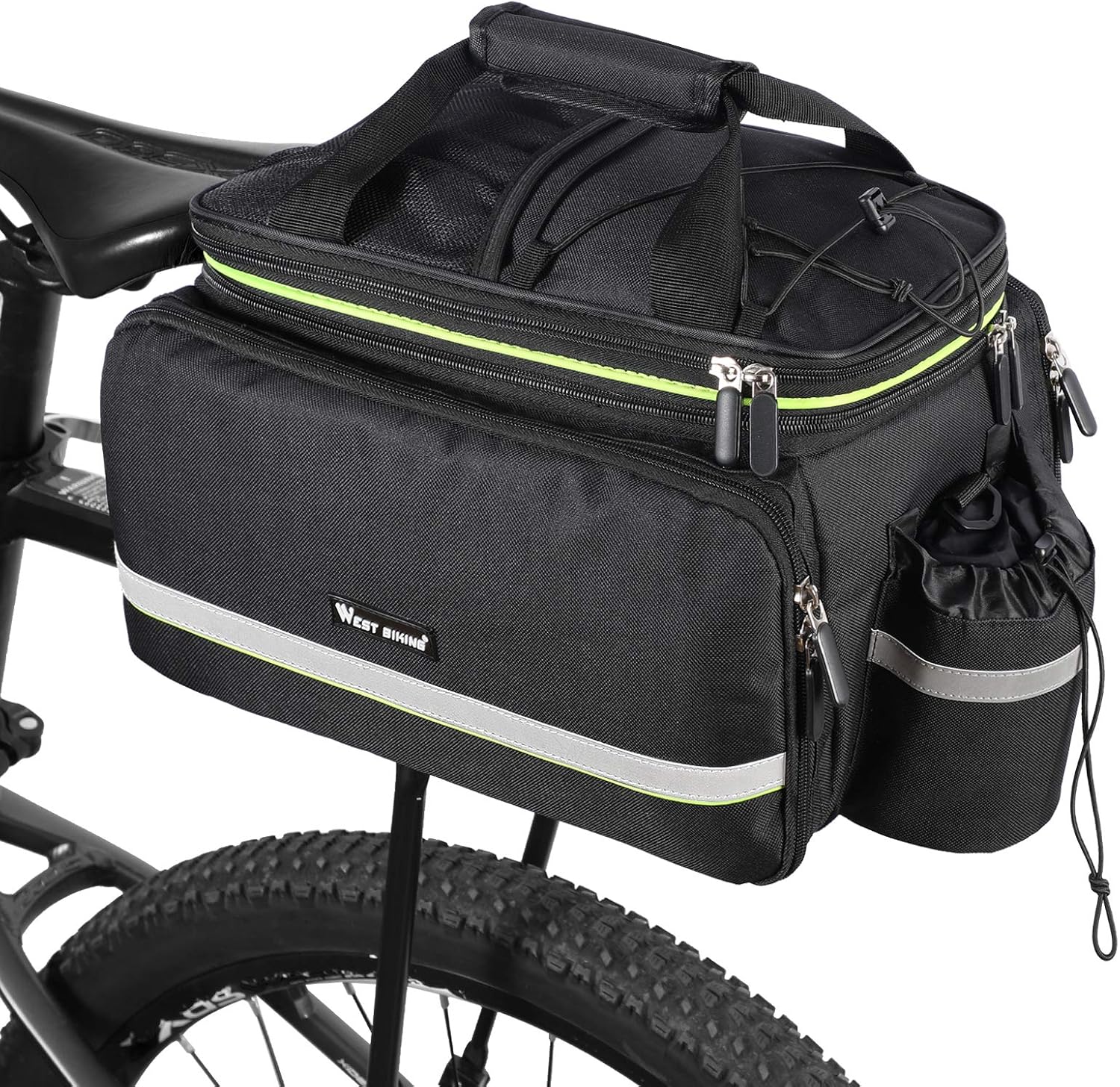 West Biking Rear Pannier Bag Waterproof