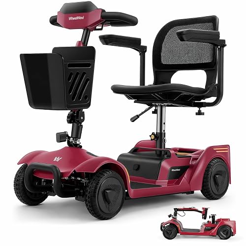 WheelWavi 4-Wheel Mobility Scooter for Seniors