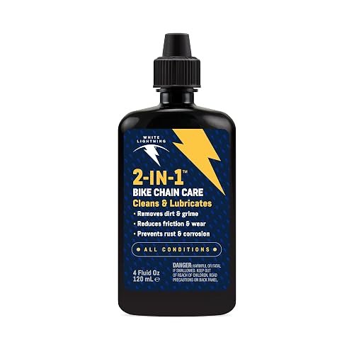 White Lightning 2-in-1 Bike Lubricant and Degreaser