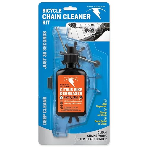 White Lightning BICYCLE CHAIN CLEANER KIT