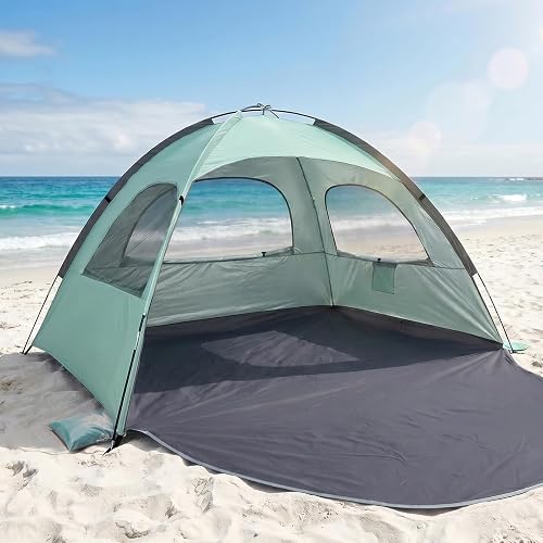 WhiteFang Beach Tent Anti-UV Portable Sun Shade