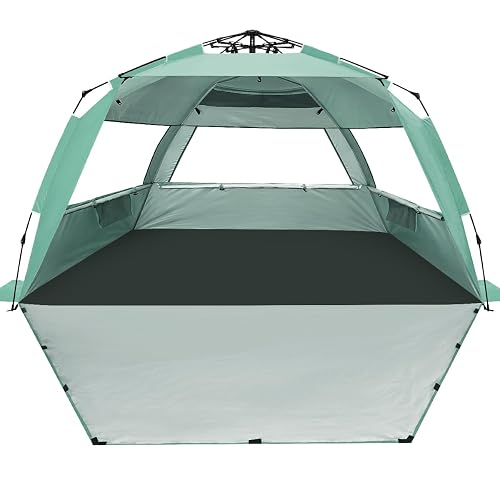 WhiteFang Deluxe Pop Up Beach Tent Sun