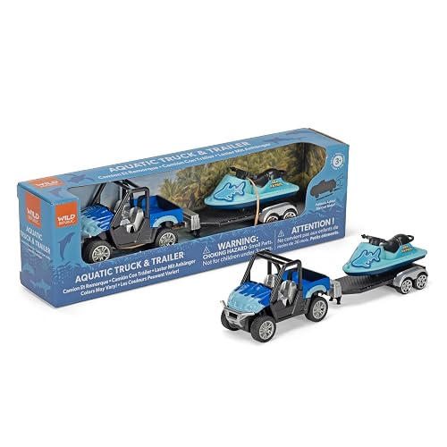Wild Republic Aquatic Truck with Trailer