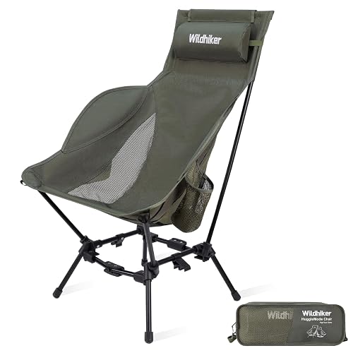 Wildhiker Compact High Back Camping Chair -