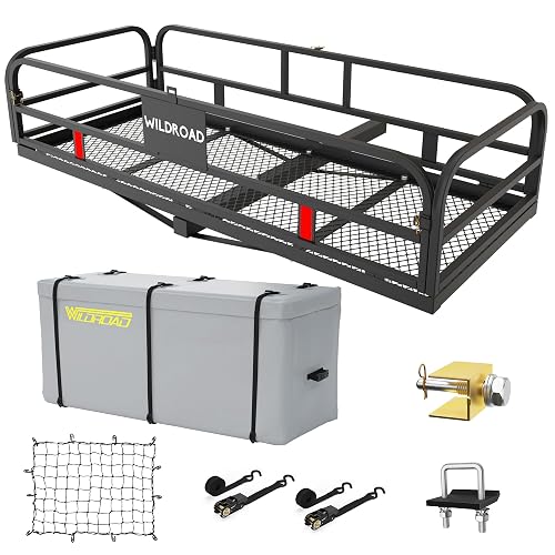 Wildroad 500 Lbs Hitch Cargo Carrier Set