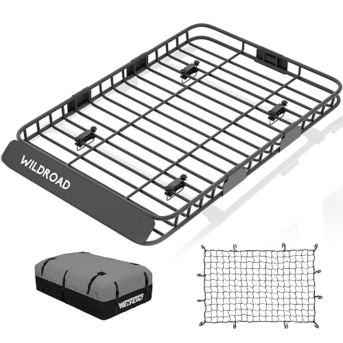Wildroad Car Roof Cargo Carrier Combo of