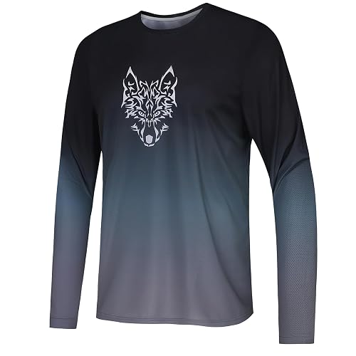 Wisdom Leaves Mountain Bike Jerseys Mens Long