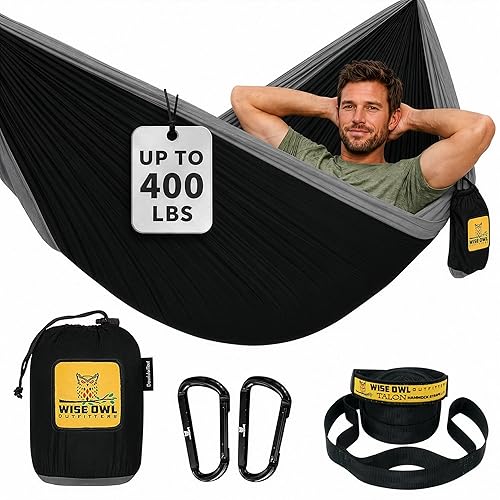Wise Owl Outfitters Camping Hammock – up