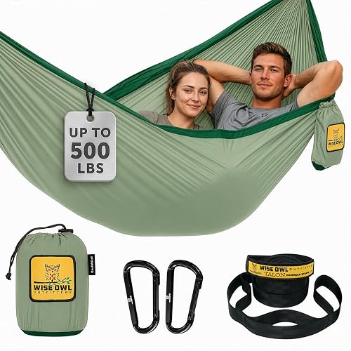Wise Owl Outfitters Camping Hammock – up