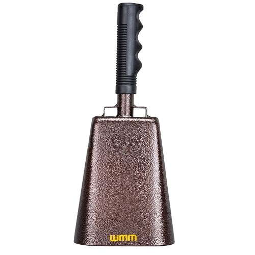 WMM 12 Inch Steel Cowbell with Handle