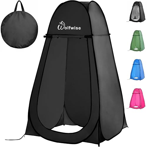 Wolfwise Pop Up Shower Tent for Camping