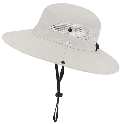 Womens Summer Sun-Hat Outdoor UV Protection Fishing