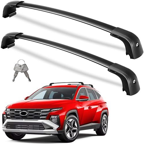 Wonderdriver 300lbs Roof Rack Cross Bars Compatible