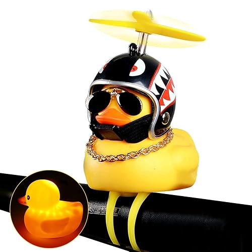 wonuu Rubber Duck Toy Car Ornaments Yellow