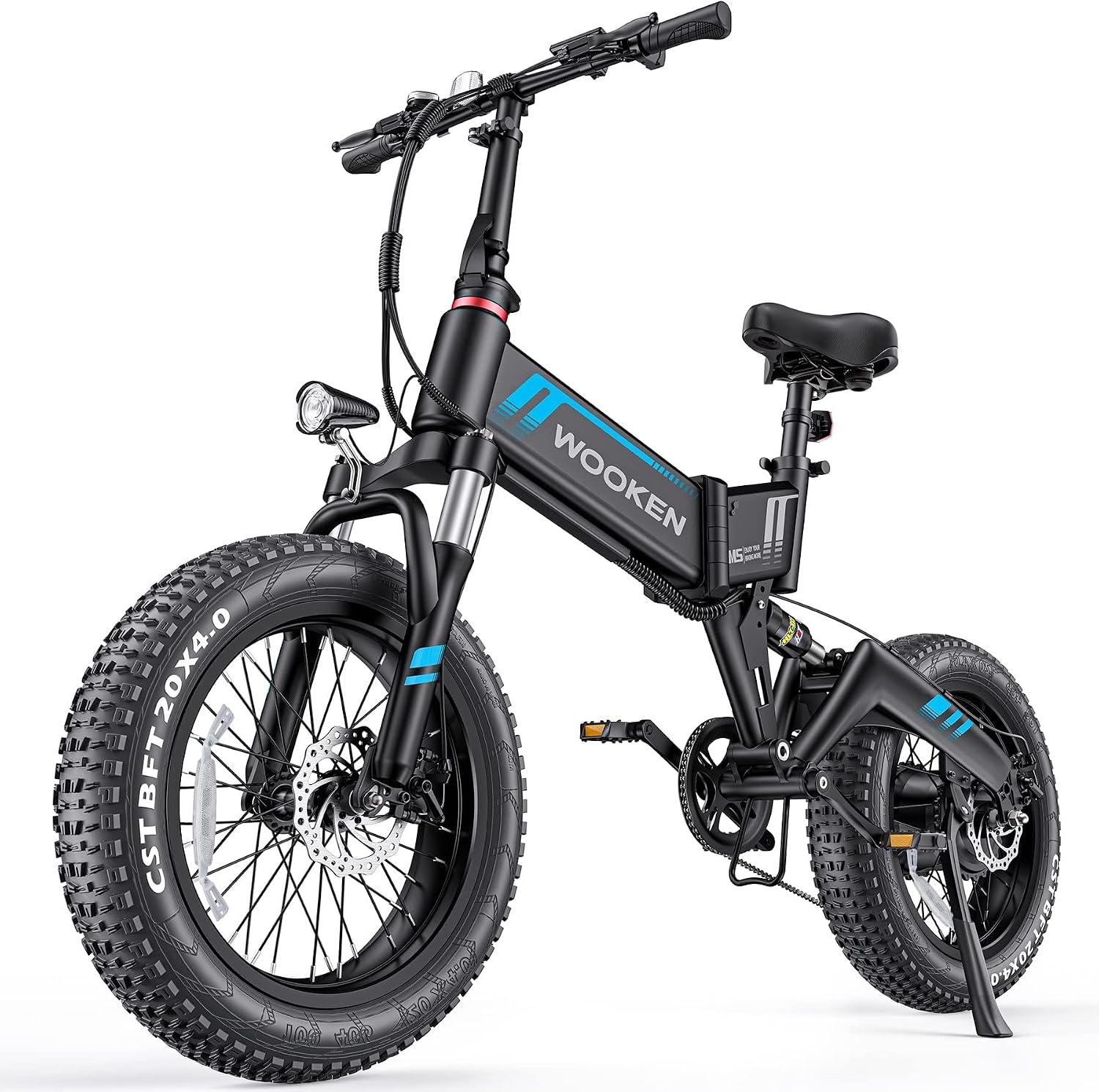 Wooken 20x4 Foldable Peak E-Bike