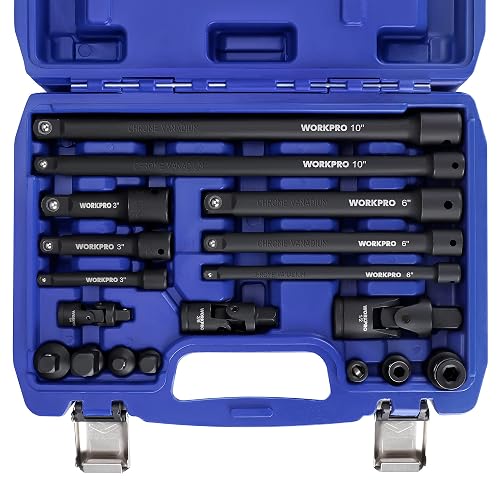 WORKPRO 18-Piece Impact Socket Extension Set