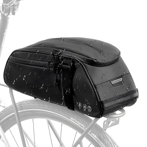 WOTOW Waterproof Rear Bike Rack Bag