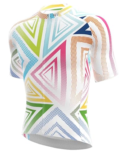 Wulibike Men's Cycling Jerseys Short Sleeve Bike