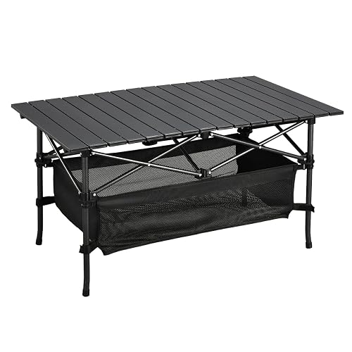 WUROMISE Lightweight Aluminum Camping Table