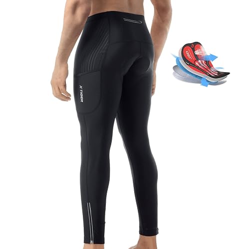X-TIGER Men's Bike Pants 5D Gel Padded