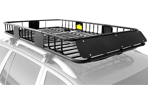 XCAR Roof Rack Basket Rooftop Cargo Carrier