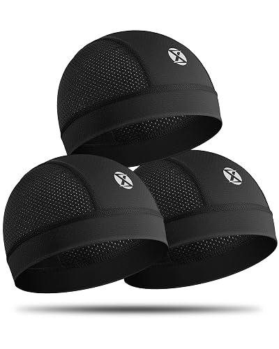 XINSONYUELL 3 Pack Cooling Skull Cap Helmet