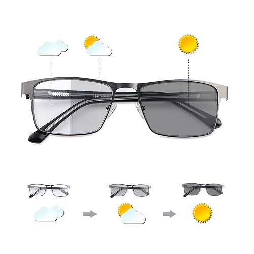 YIMI Photochromic Short Sighted Nearsighted Distance Glasses