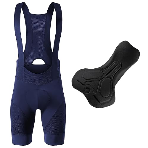 YKYWBIKE Men Cycling Bib Shorts - Elastic
