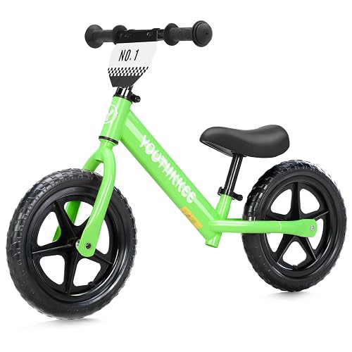Youthkkee 12 Inch Toddler Balance Bike for