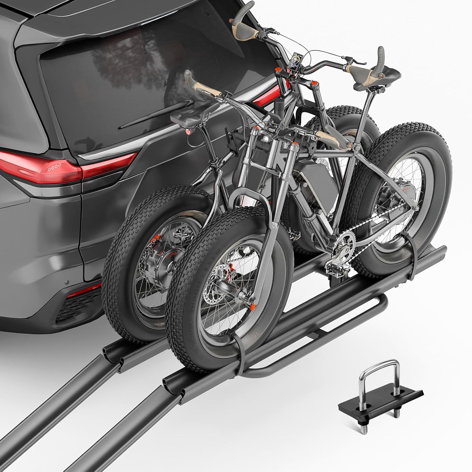 YZONA 2 Racks with Ramp Car