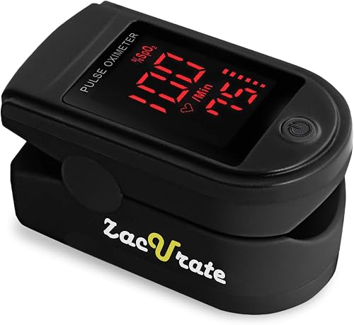 Zacurate 500 Series Fingertip Pulse Oximeter Blood