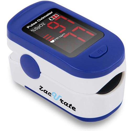 Zacurate 500BL Fingertip Pulse Oximeter Blood Oxygen