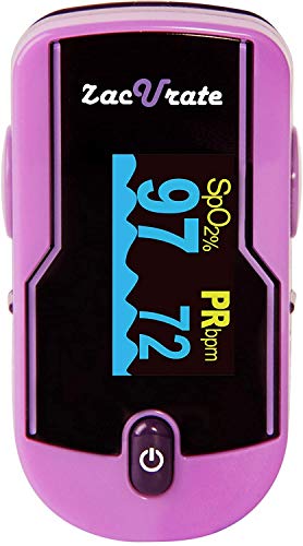 Zacurate 500E Premium Fingertip Pulse Oximeter Oximetry