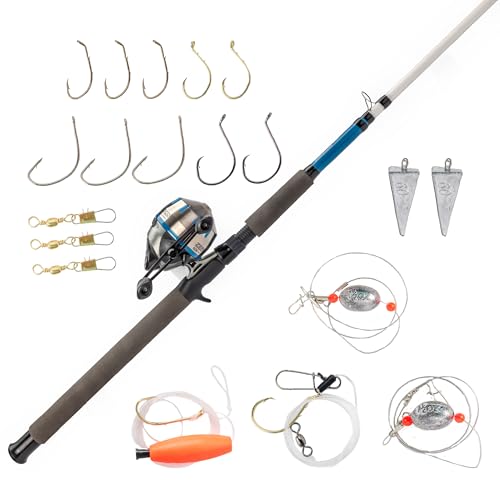 Zebco 606 Salt Fisher Spincast Reel and