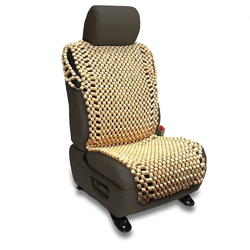 Zento Deals Natural Royal Wood Bead Seat