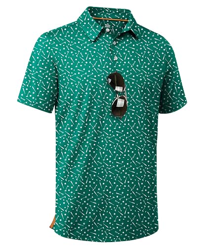 ZITY Mens Golf Shirt Short Sleeve Moisture