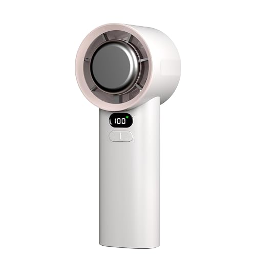 ZLYM Portable Turbo Fan Handheld with Ice